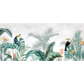 Papier peint panoramique N&deg;200 -  Jardin d&rsquo;&Eacute;meraude